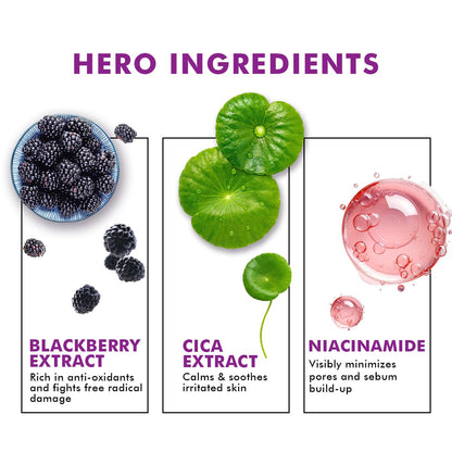 Soothing & Brightening Face Mask | Niacinamide & Berry Complex | 50 gm