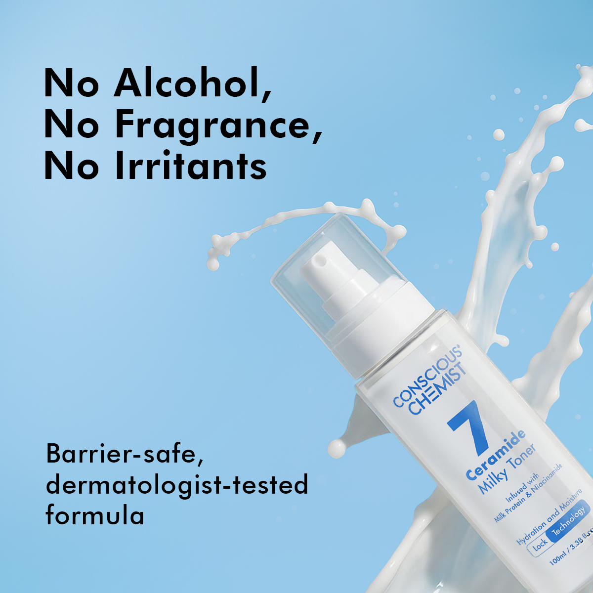 Hydrating Milky Toner | 7 Ceramides, Calms & Repairs