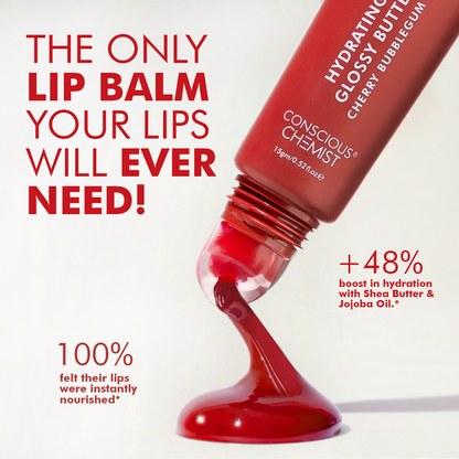 Glossy Peptide Lip Balm | 12 Hrs Hydration | Lush Lips - 15 gms