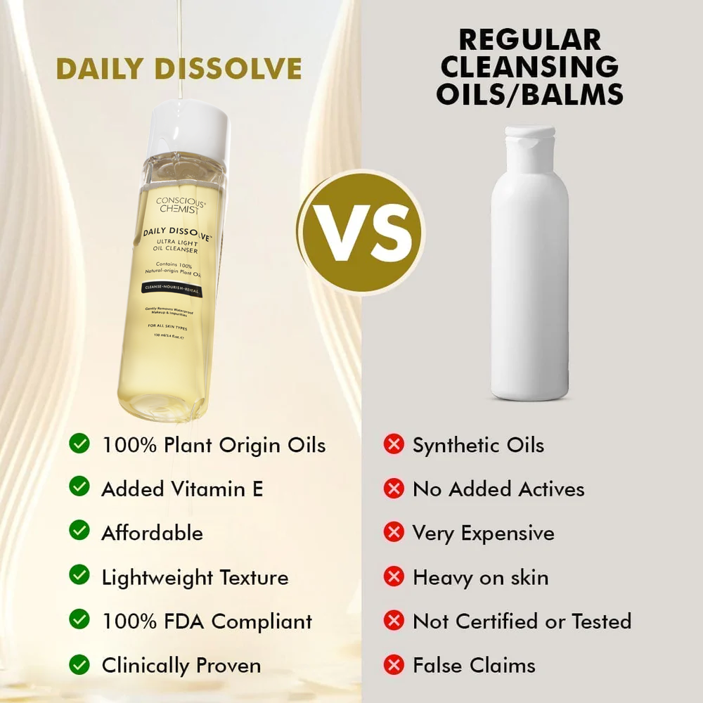 Oil Cleanser | Removes Makeup, Dirt & Impurities | 130 ml